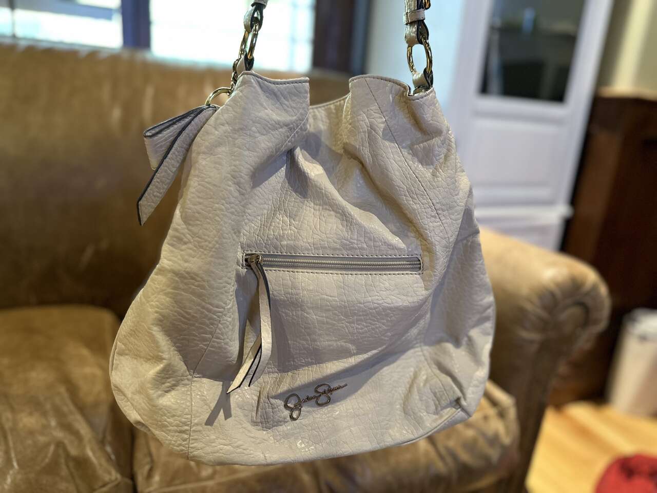 Jessica Simpson all-leather premium purse