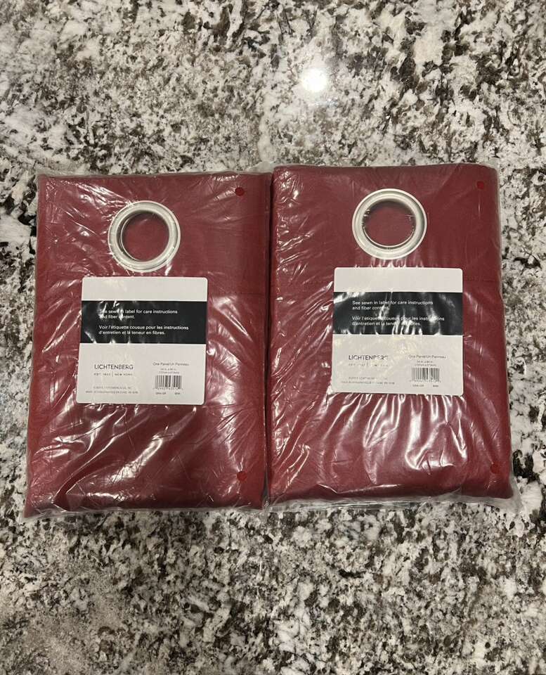 2 Blackout Window Curtains