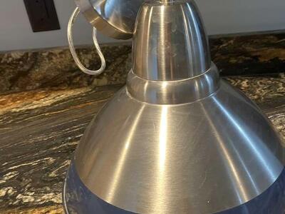 Pottery Barn Stainless Steel Light Fixture