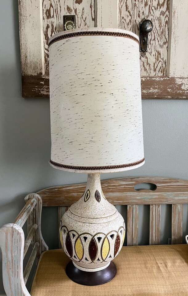 MCM Ceramic Table Lamp Furniture