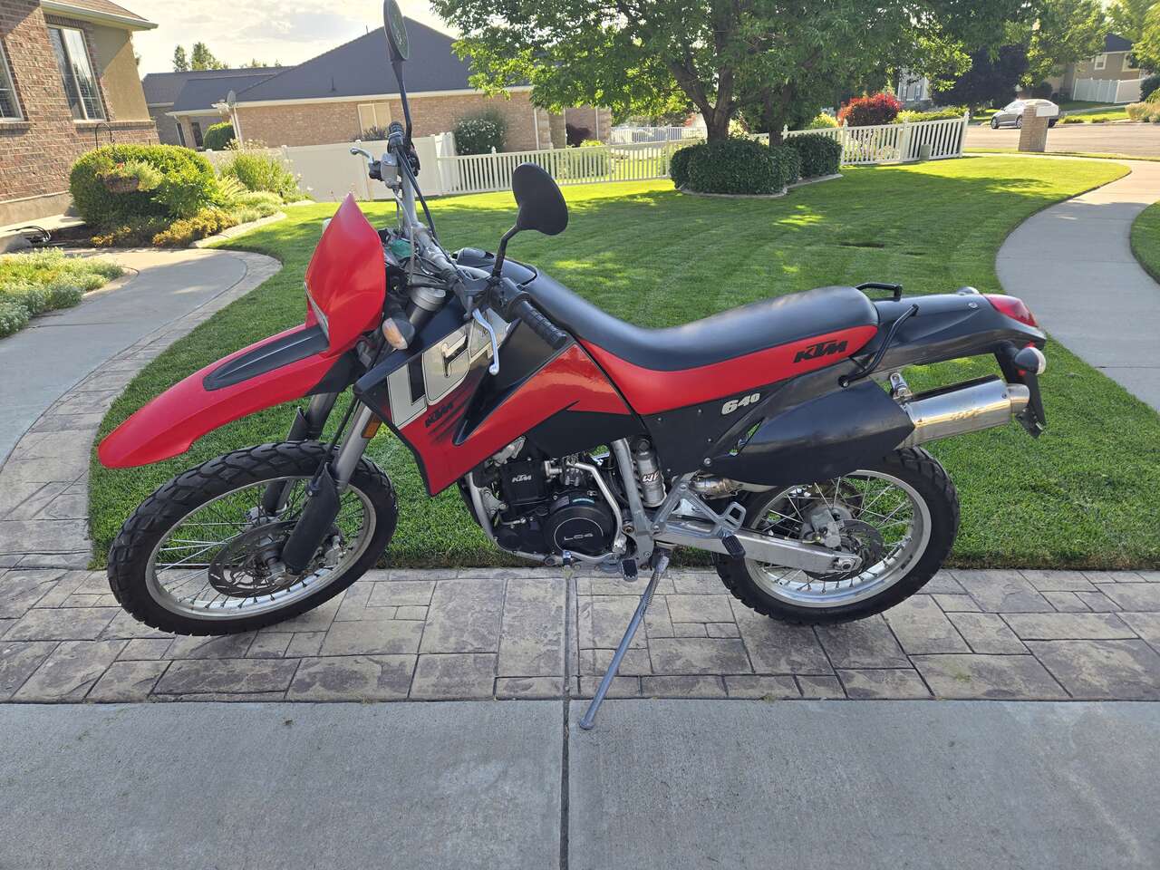 2002 KTM 640 LC4 Dual Sport Adventure Great Condition