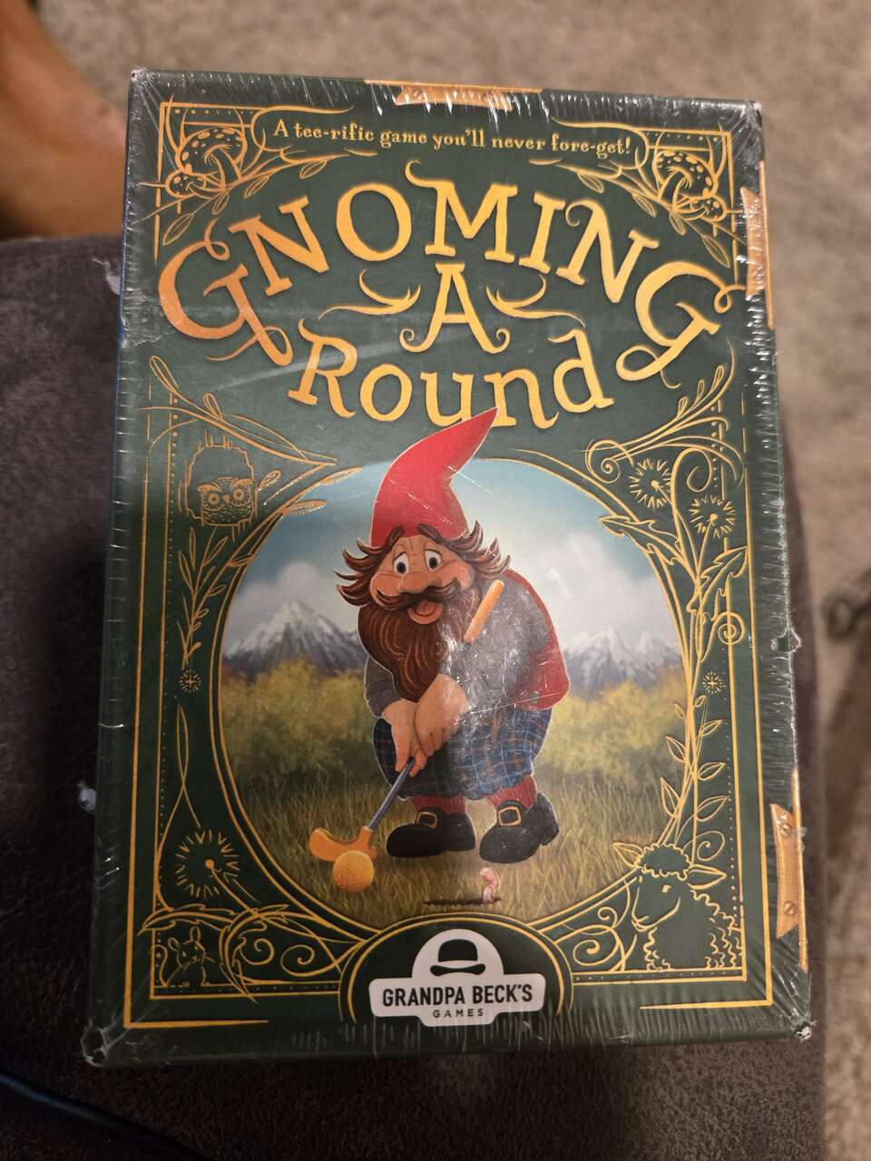Grandpa Becks Gnoming Around Card Game New
