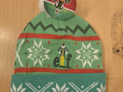Elf Christmas Beanie Hat New