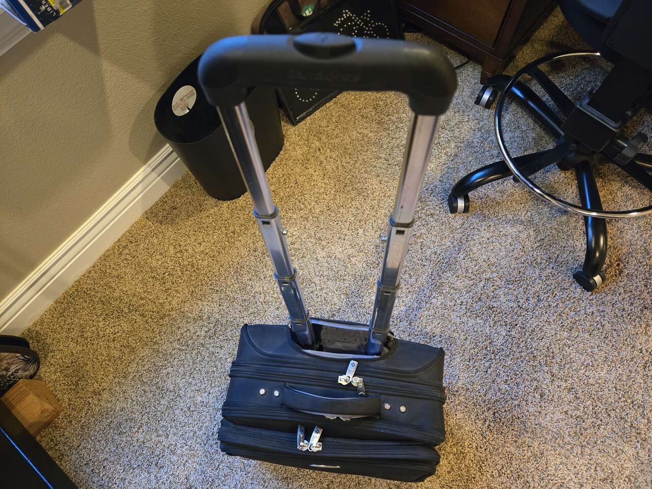 Samsonite Roller Bag Brief Case Computer Gear Bag