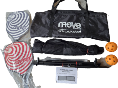 Watchitude Move Indoor / Outdoor 7 Foot Kids Pickle Ball Set pickleball