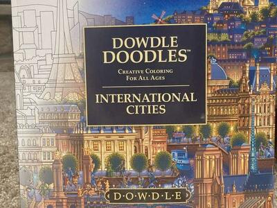 NWT Dowdle Doodles International Coloring Book