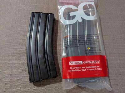 AR-15 magazines 30 round Steel mags 5.56 .223