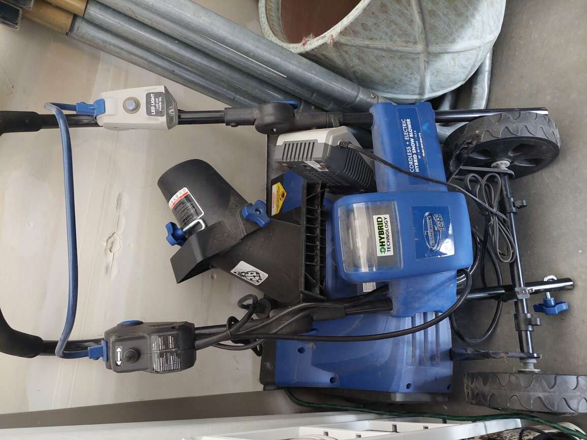 Snow Blower snow joe hybrid cor… Home and Garden