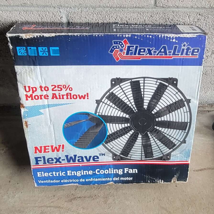 Flex-A-Lite 105390 Flex-Wave Electric Fan 16"
