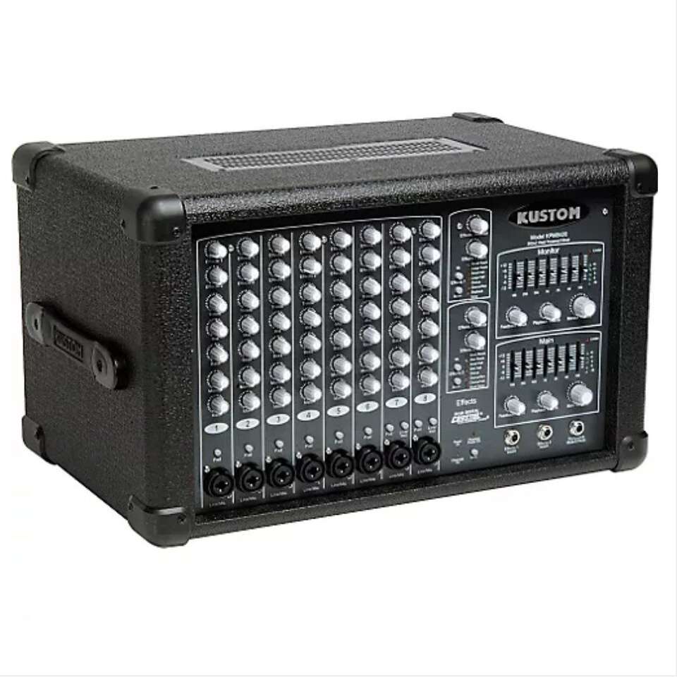 Kustom PA KPM8420T Powered Mixer delivers 400 Watt