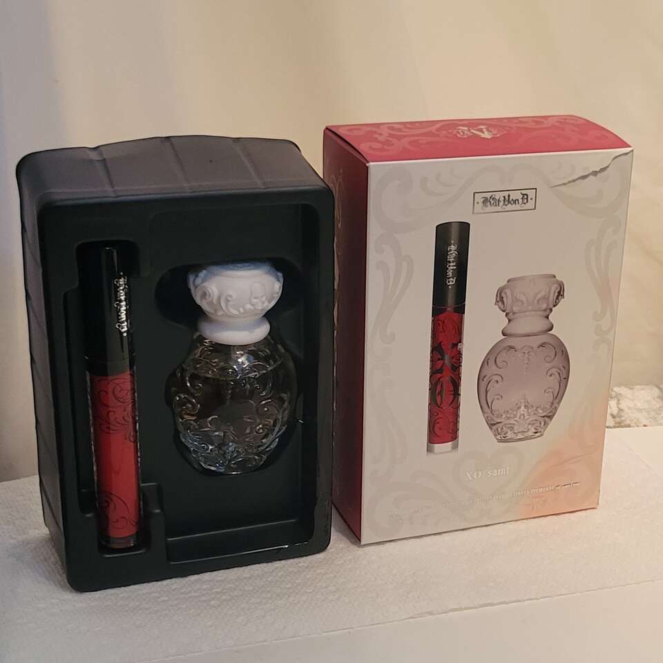 KAT VON D SAINT PERFUME 1oz Spray, Vinyl Lip Cream