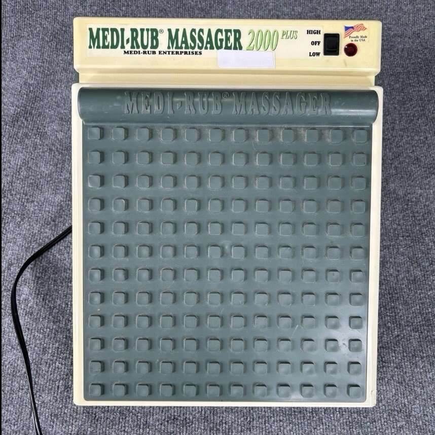 Medi Rub Vibrating Foot Massager 2000 Plus
