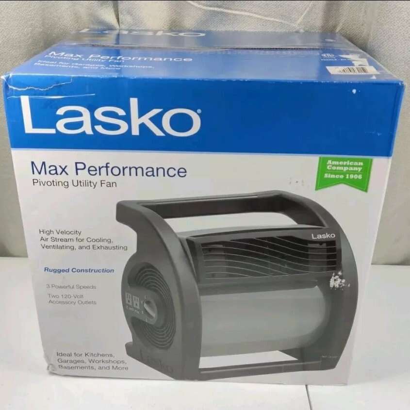 LASKO U15720 Max Performance Pivoting Utility FAN