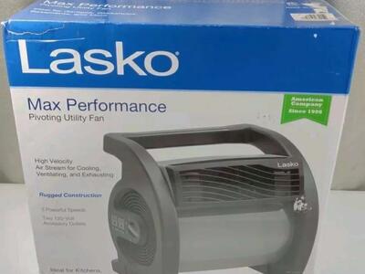 LASKO U15720 Max Performance Pivoting Utility FAN