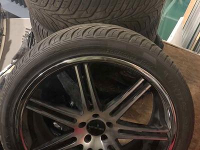 Lorenzo 22inch Wheels And Hankook Tire Set