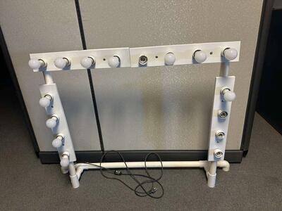 Beauty Lights On Stand