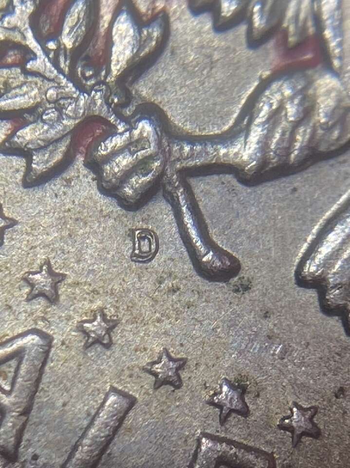 1964 D/D Repunched Mint Mark