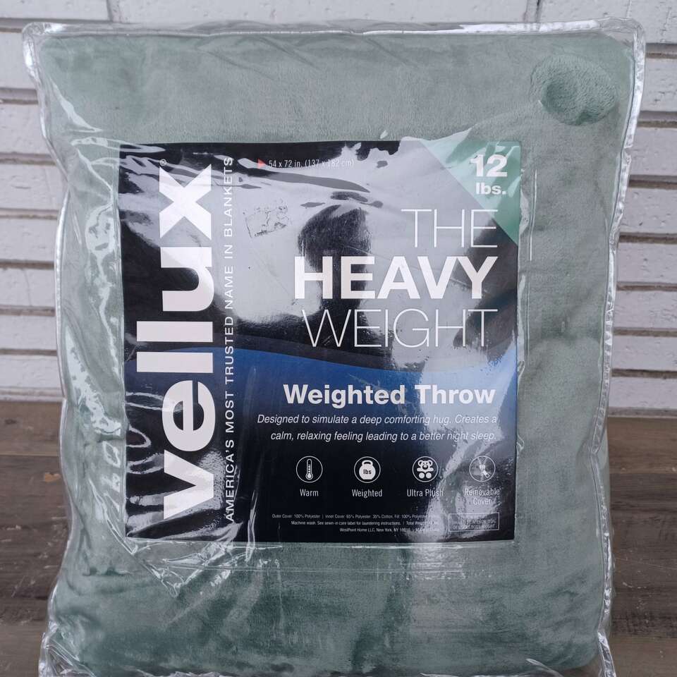 Vellux heavy discount weight weighted throw