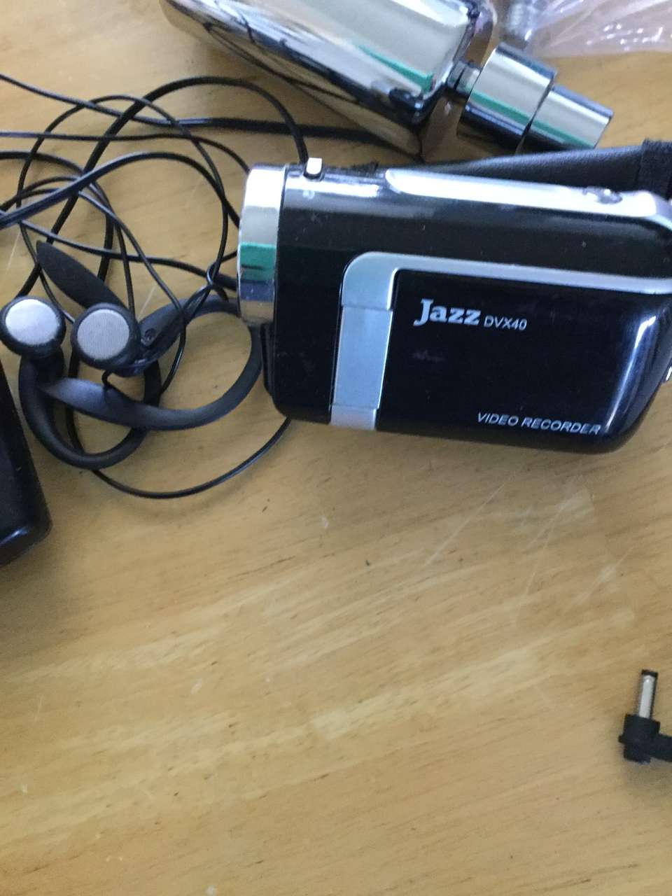 Sports Radio,Headphones,and Mini Video Recorder