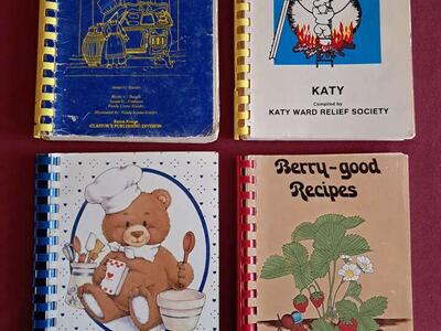 Vintage Cookbooks, Lot of 4
