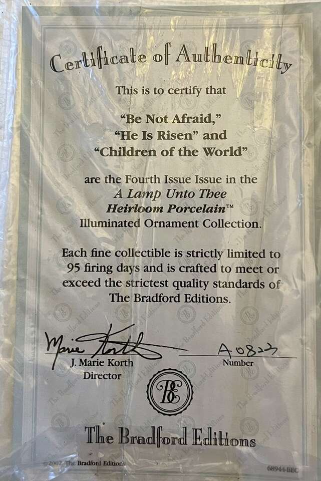 Bradford Christmas Ornaments 6 Long