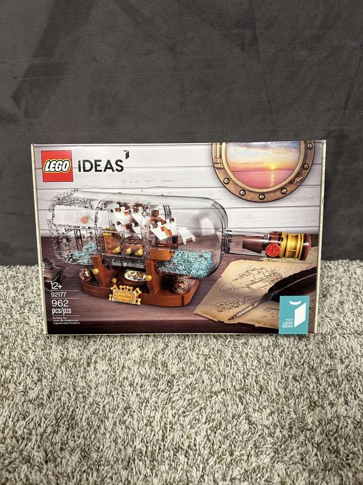 Lego Ideas Ship in a bottle 92177 Brand New