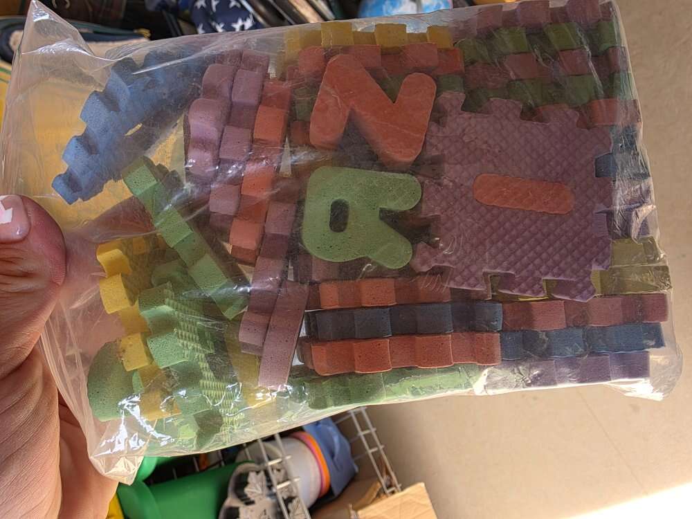 Alphabet Foam Letter Tiles