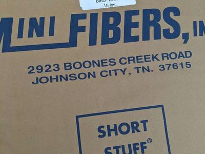 Mini fibers Admixus mst 15 lbs Concrete fiber Mini Stuff