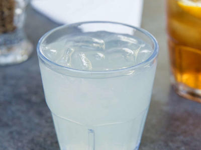 GET 9955-1-CL Bahama 5.5 oz. Clear Customizable SAN Plastic Tumbler - 72/Case