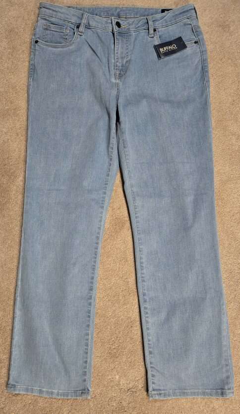 Womens David Bitton Buffalo Mid Rise Slim Jeans 31