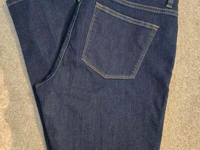 Ralph Lauren Jeans Co Women's Size 14 Dark Blue Mid Rise Modern Skinny Jeans