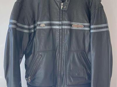 Harley Davidson Classic Cruiser Leather Jacket Size XL