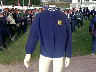 POLO Mens Navy Long Sleeve Shirt XL