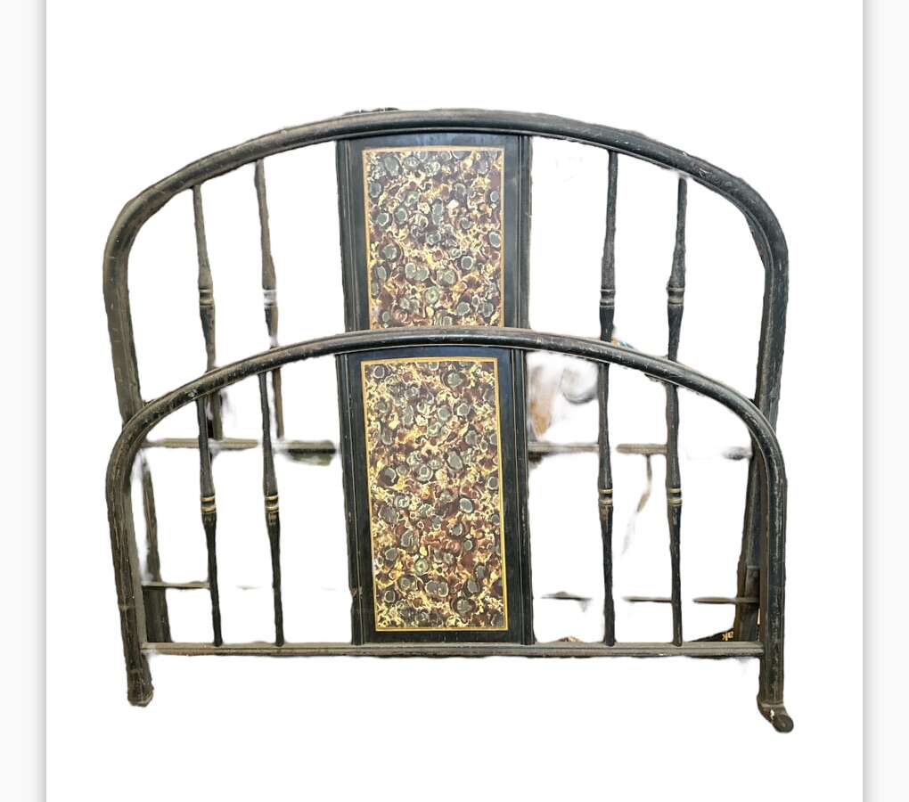 Antique Full Size Metal Bed 1930’s