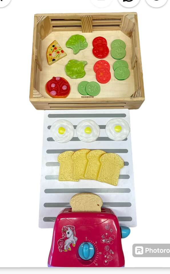 Toy play food, Vegetable Making For Sandwiches
