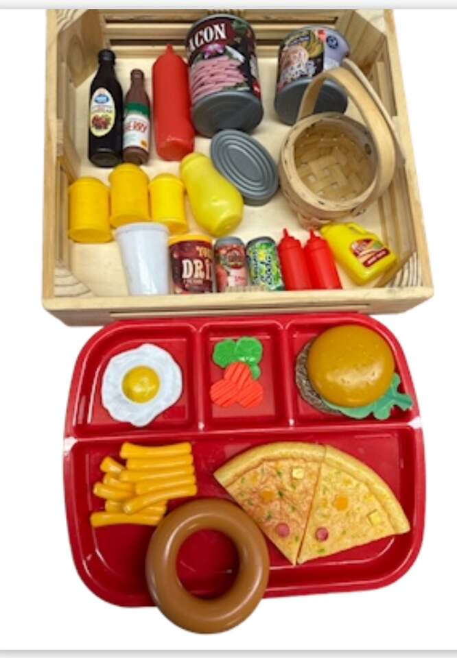 Toy Plastic Play Food