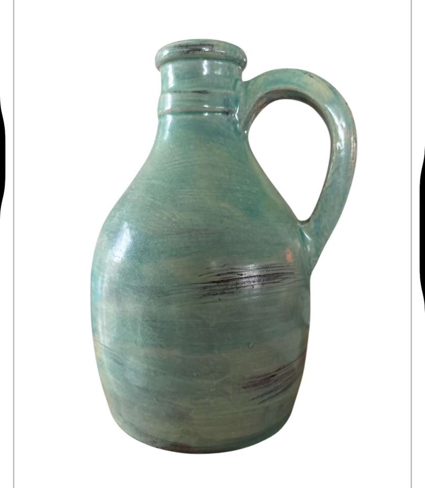 Glazed Stoneware Pottery Jug