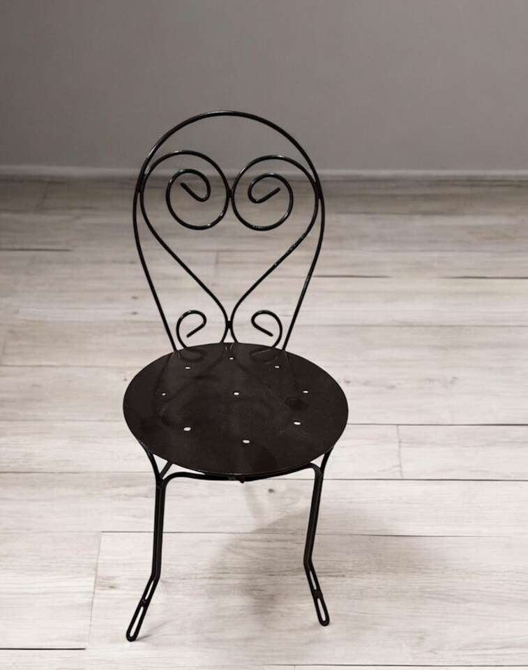 Vintage Metal wire Doll Child Size Chair