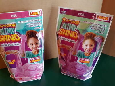 Slimy Gloop Slimy Sand, 3 Lb Bag, $10 each