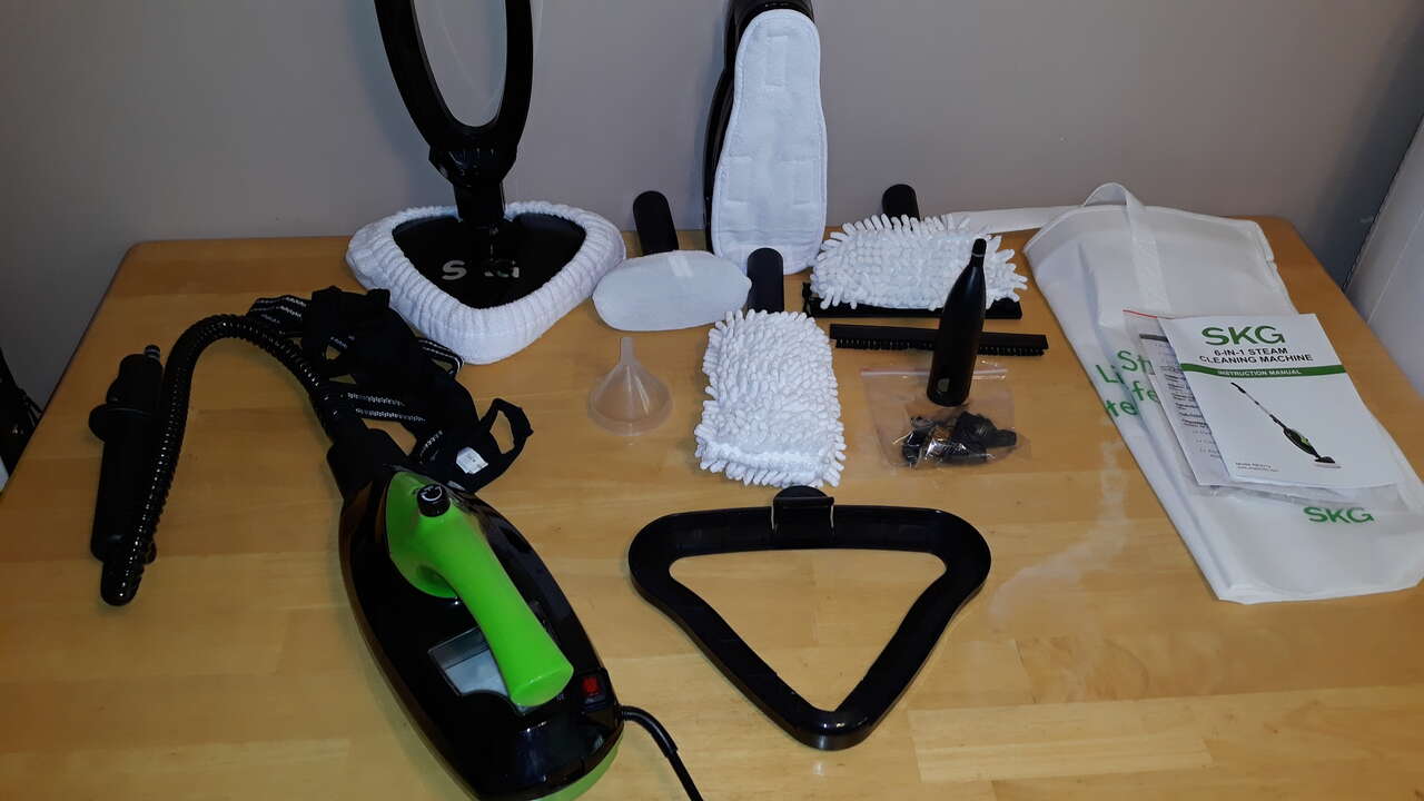 SKG 6 in 1 Steam Cleaner, New In Box