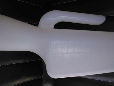 New in Box-Female Urinal, White