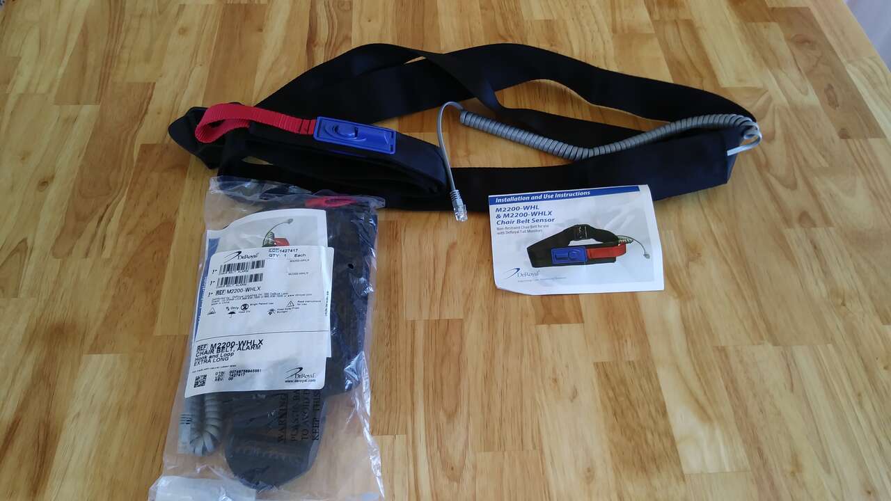 DeRoyal Belt Sensor Patient Standing Alert System