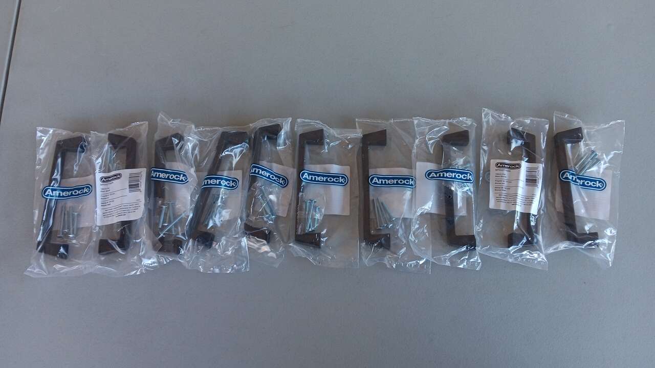 Drawer Pulls, New, Blackrock 5-1/16 in. Black Bronze