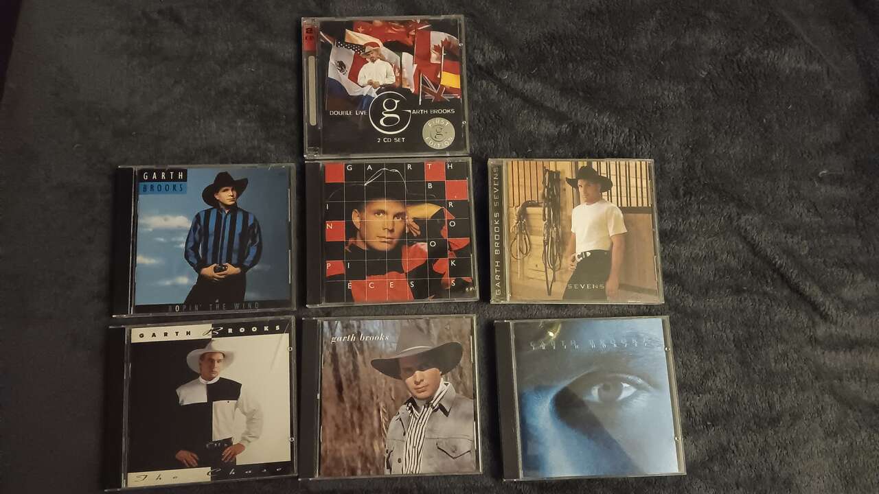 Garth Brooks 7 CD collection $10 for all 7