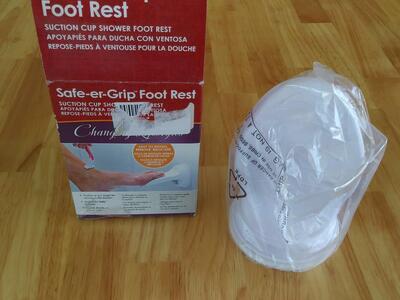 Safe-er-Grip Foot Rest For Shower Shaving