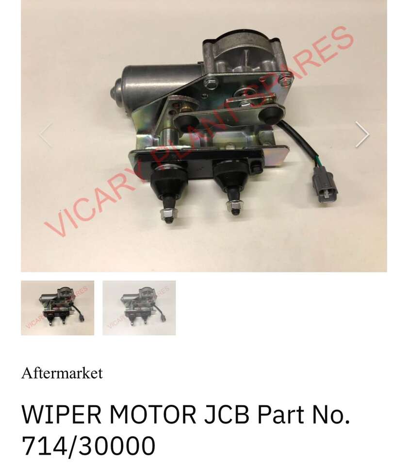 714/30000 JCB WIPER MOTOR
