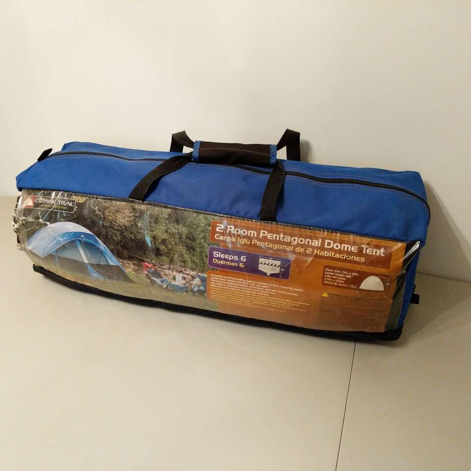 6 person - 2 room pentagonal tent