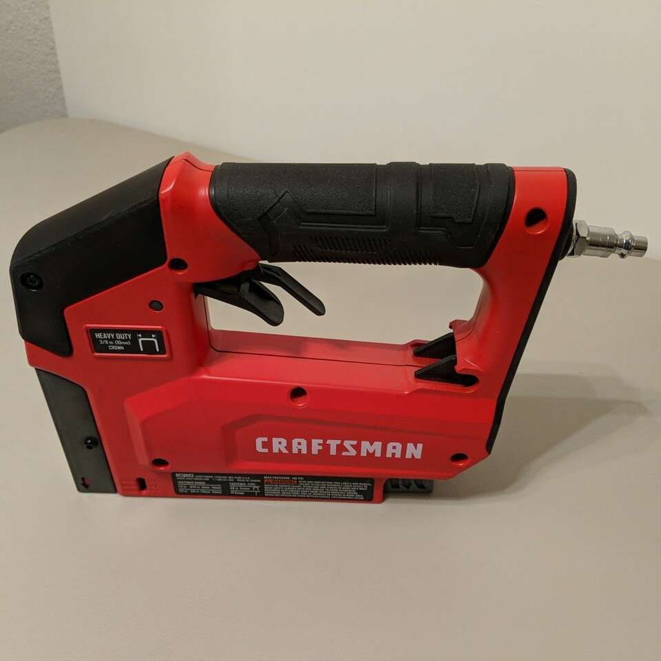craftsman 18 gauge 3/8" narrow finish stapler