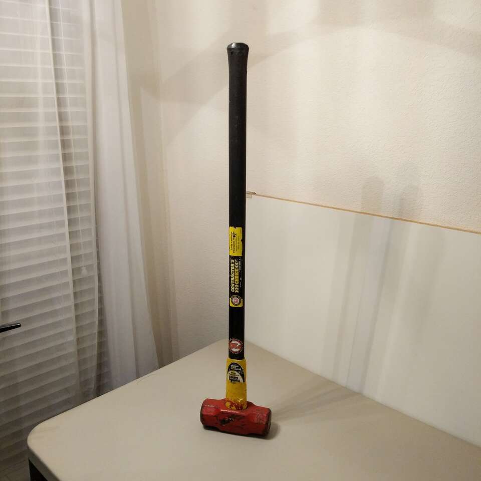 10lb true temper 36" fiberglass sledge hammer