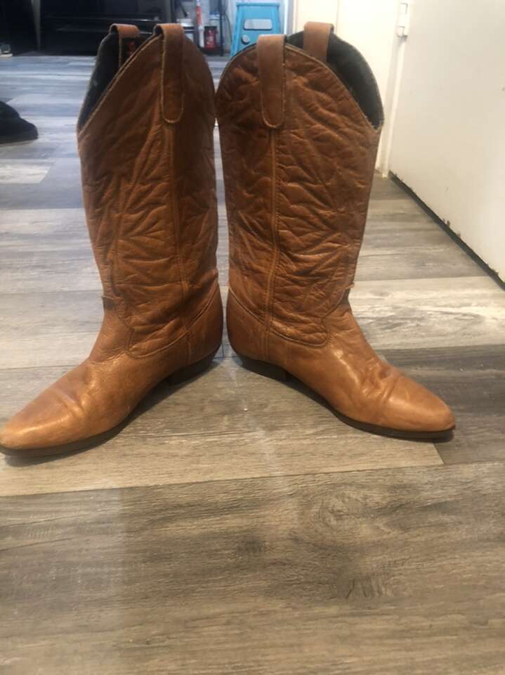Vintage Leather Laredo Boots Size 6